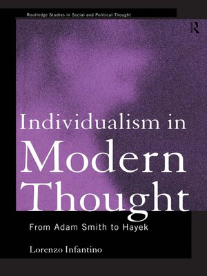 cover image of Individualism in Modern Thought